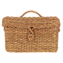 Straw Box Bag