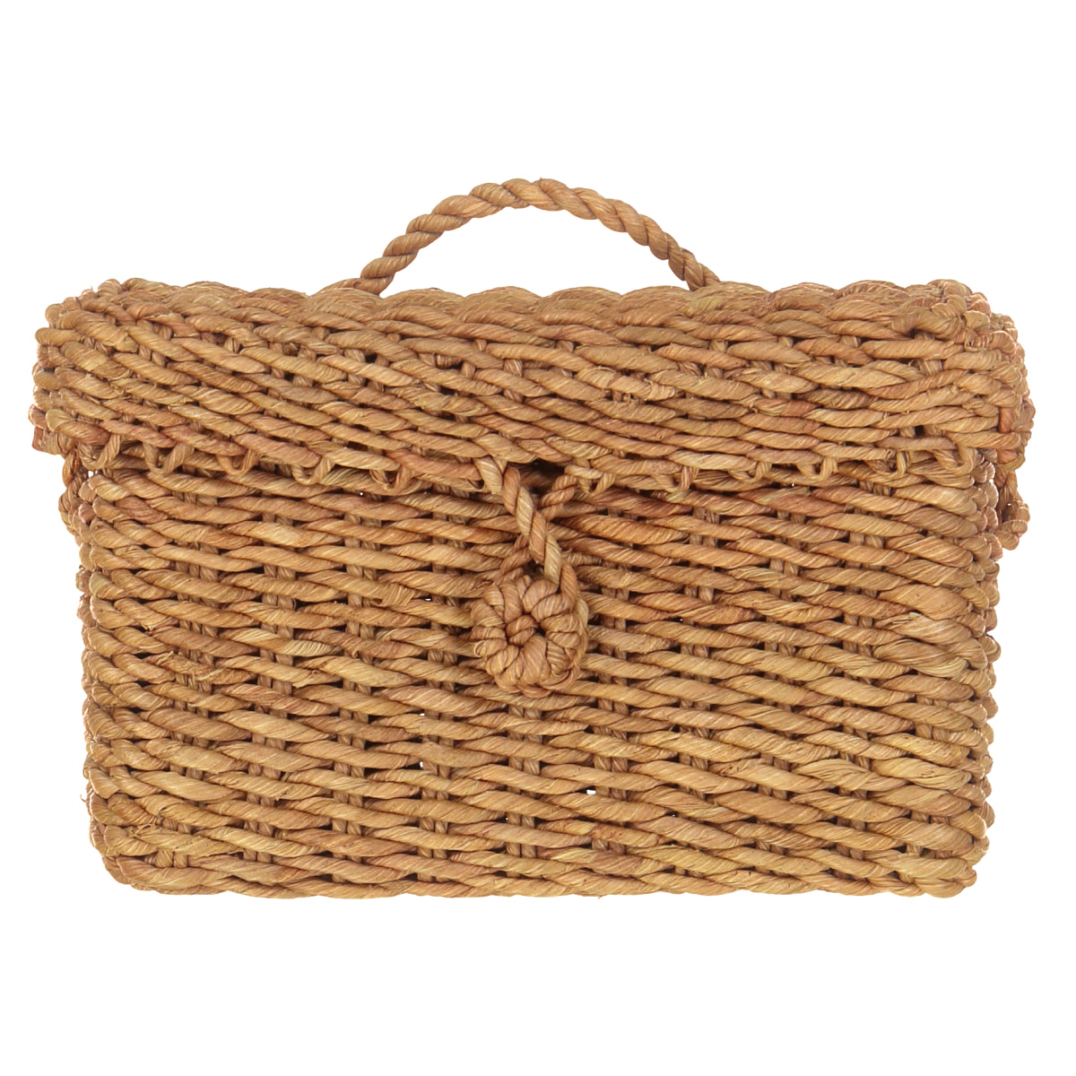 Straw Box Bag