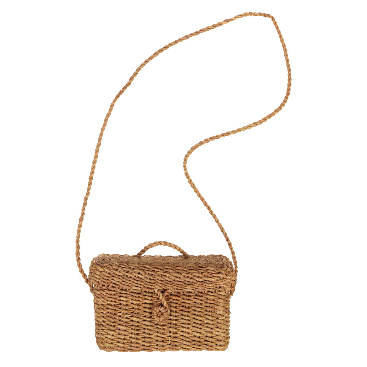 Straw Box Bag